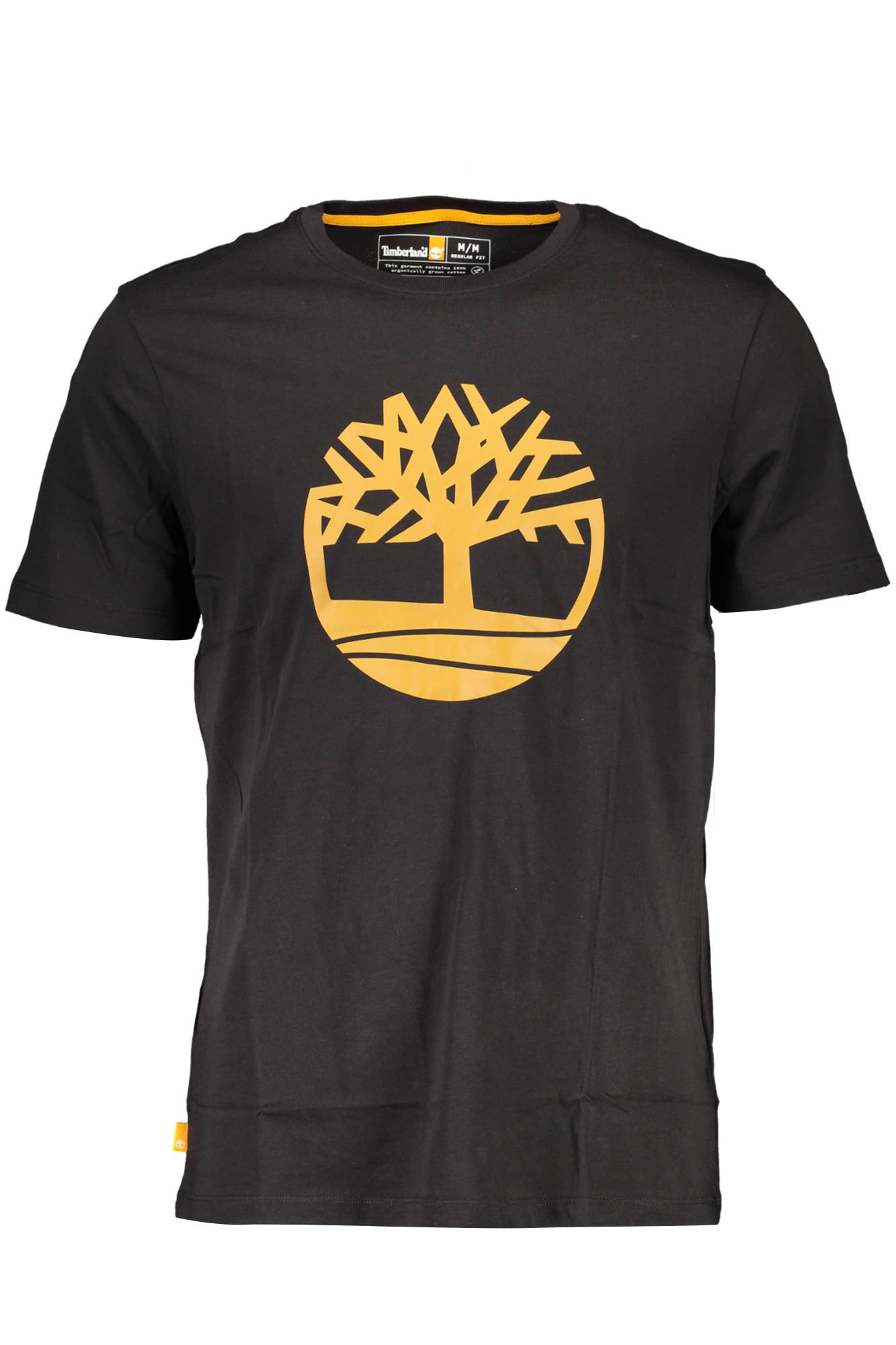 TIMBERLAND MEN'S SHORT SLEEVE T-SHIRT BLACK