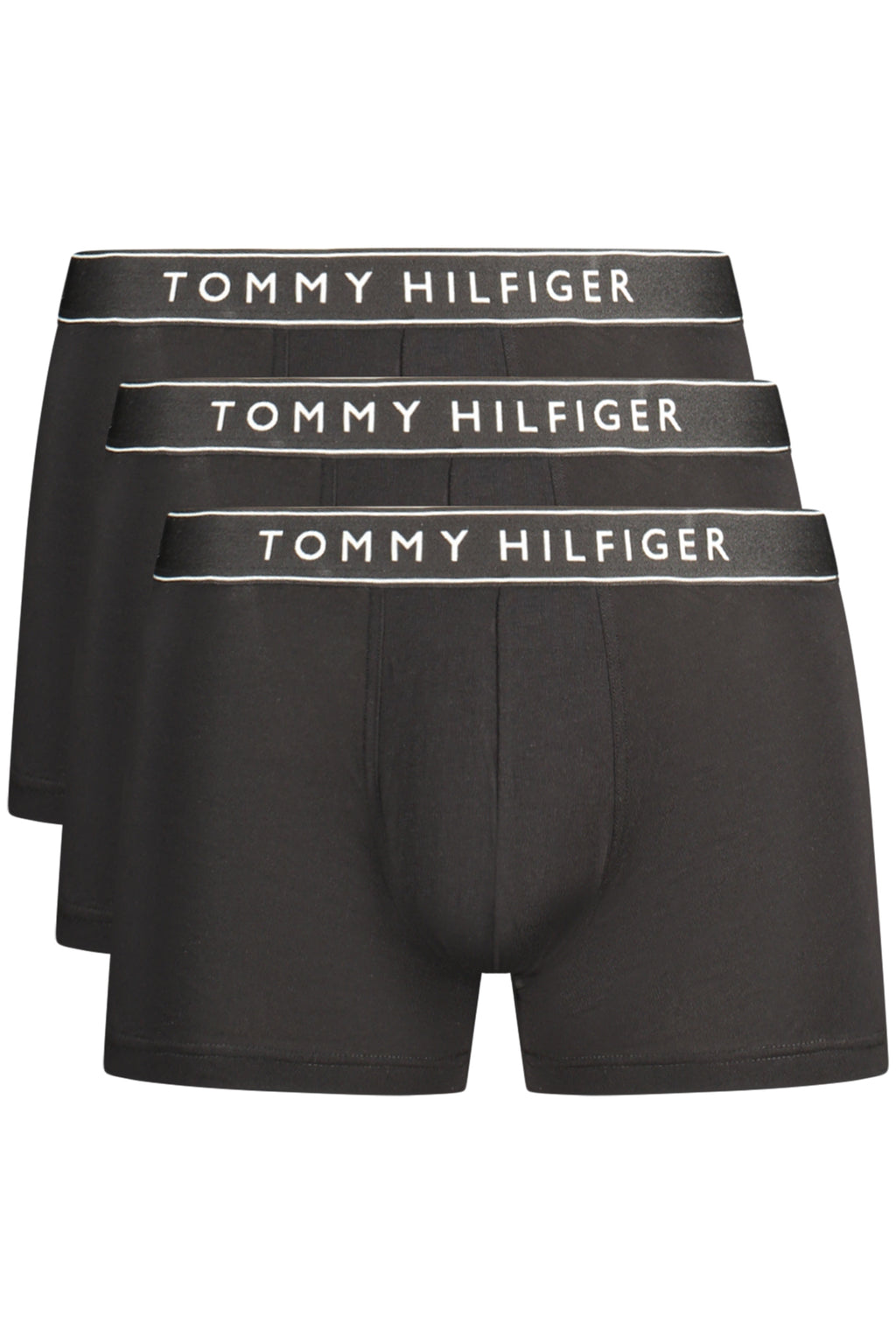 TOMMY HILFIGER MEN'S BLACK BOXER