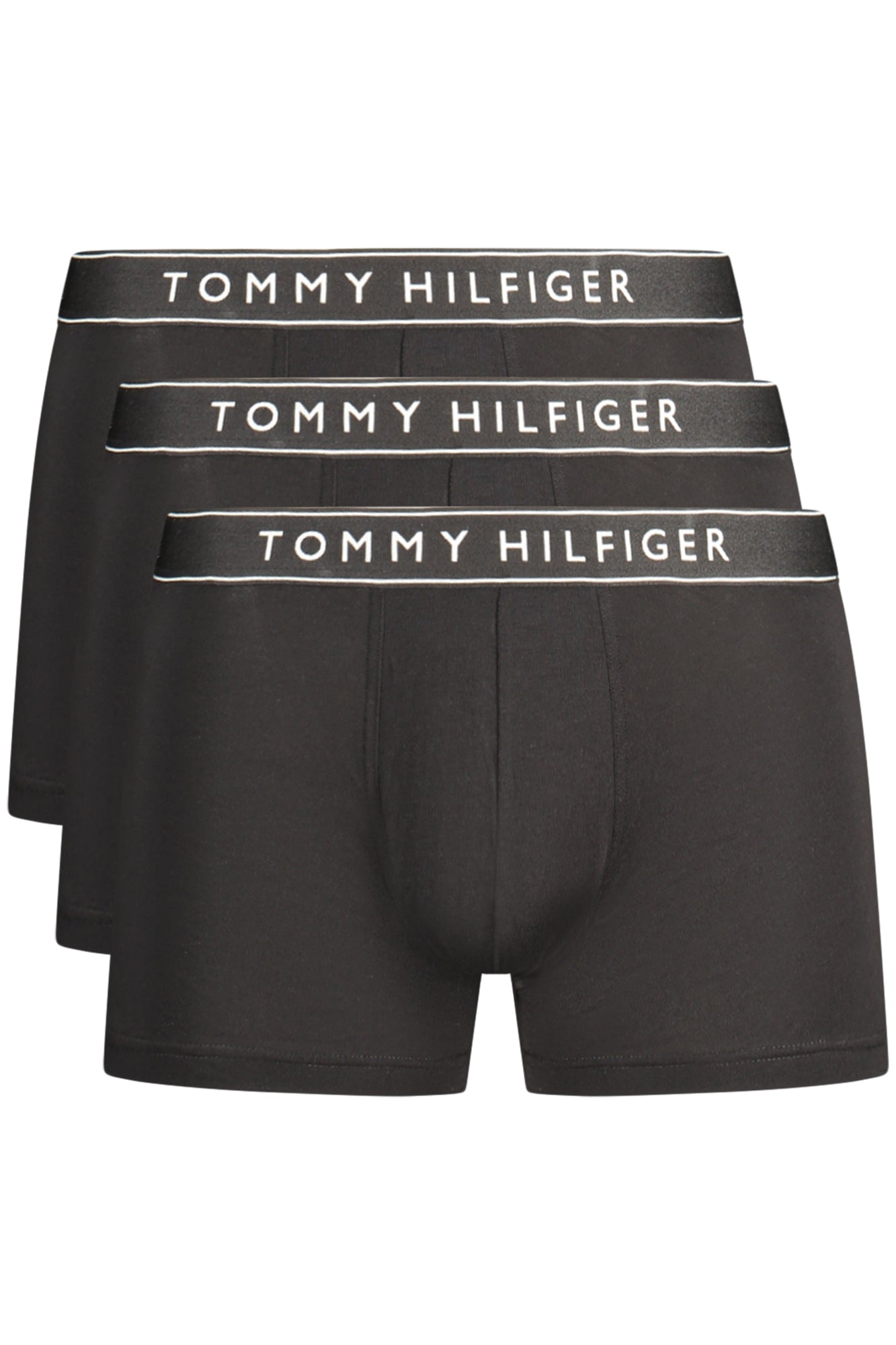 TOMMY HILFIGER MEN'S BLACK BOXER