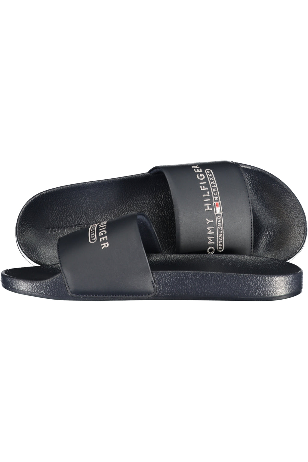 TOMMY HILFIGER MEN'S BLUE SLIPPER FOOTWEAR
