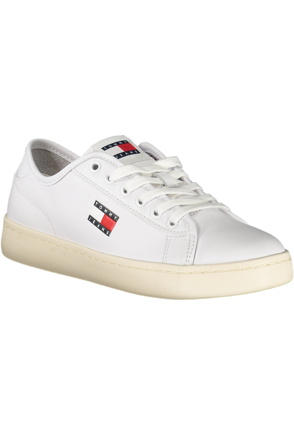 TOMMY HILFIGER WOMEN'S WHITE SPORTS SHOES