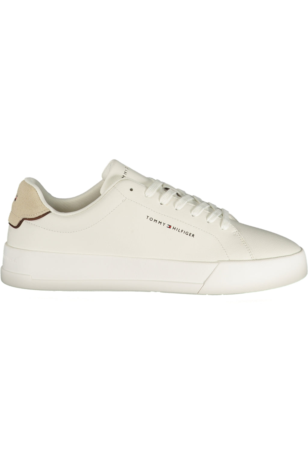 TOMMY HILFIGER MEN'S WHITE SPORTS SHOES