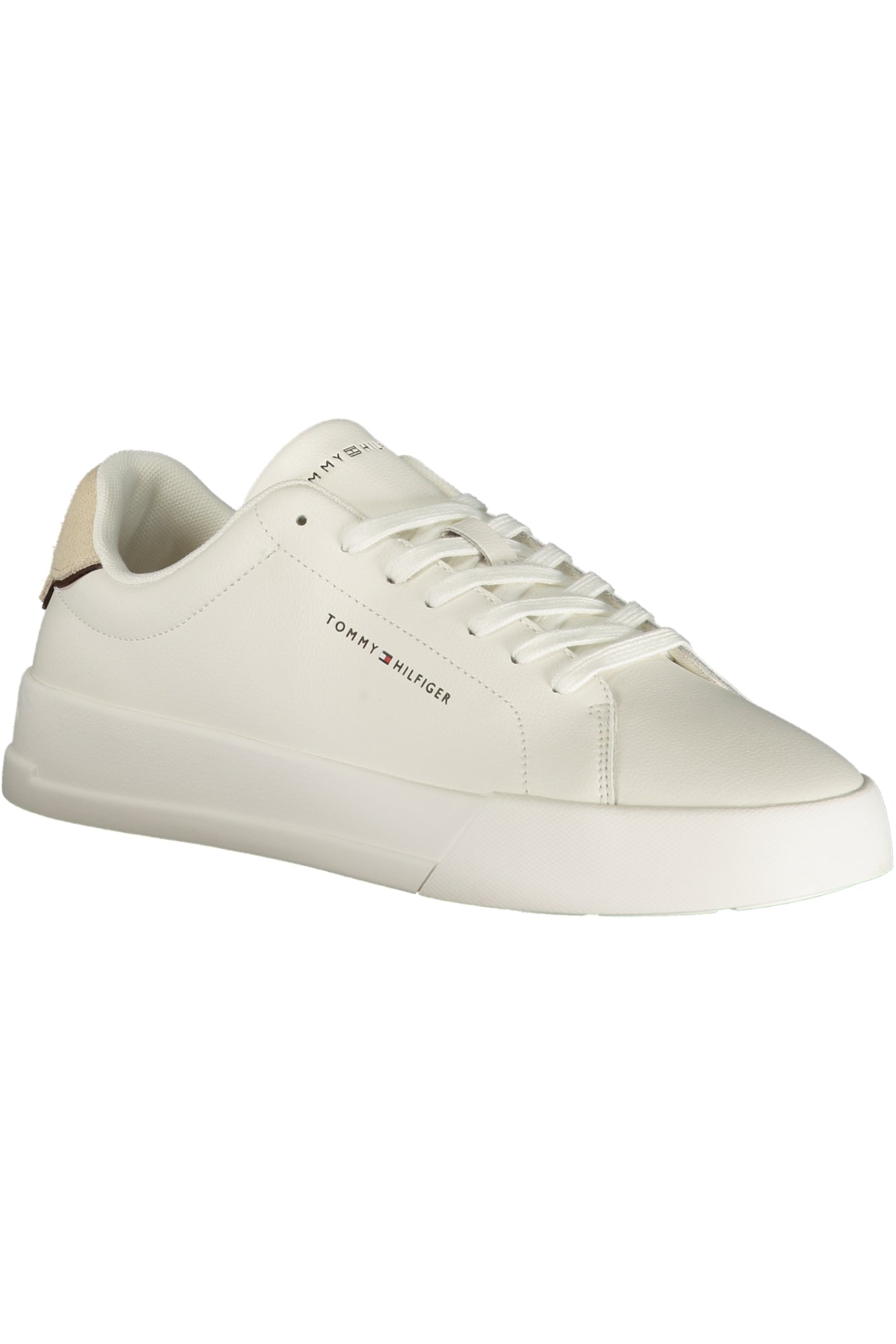 TOMMY HILFIGER MEN'S WHITE SPORTS SHOES