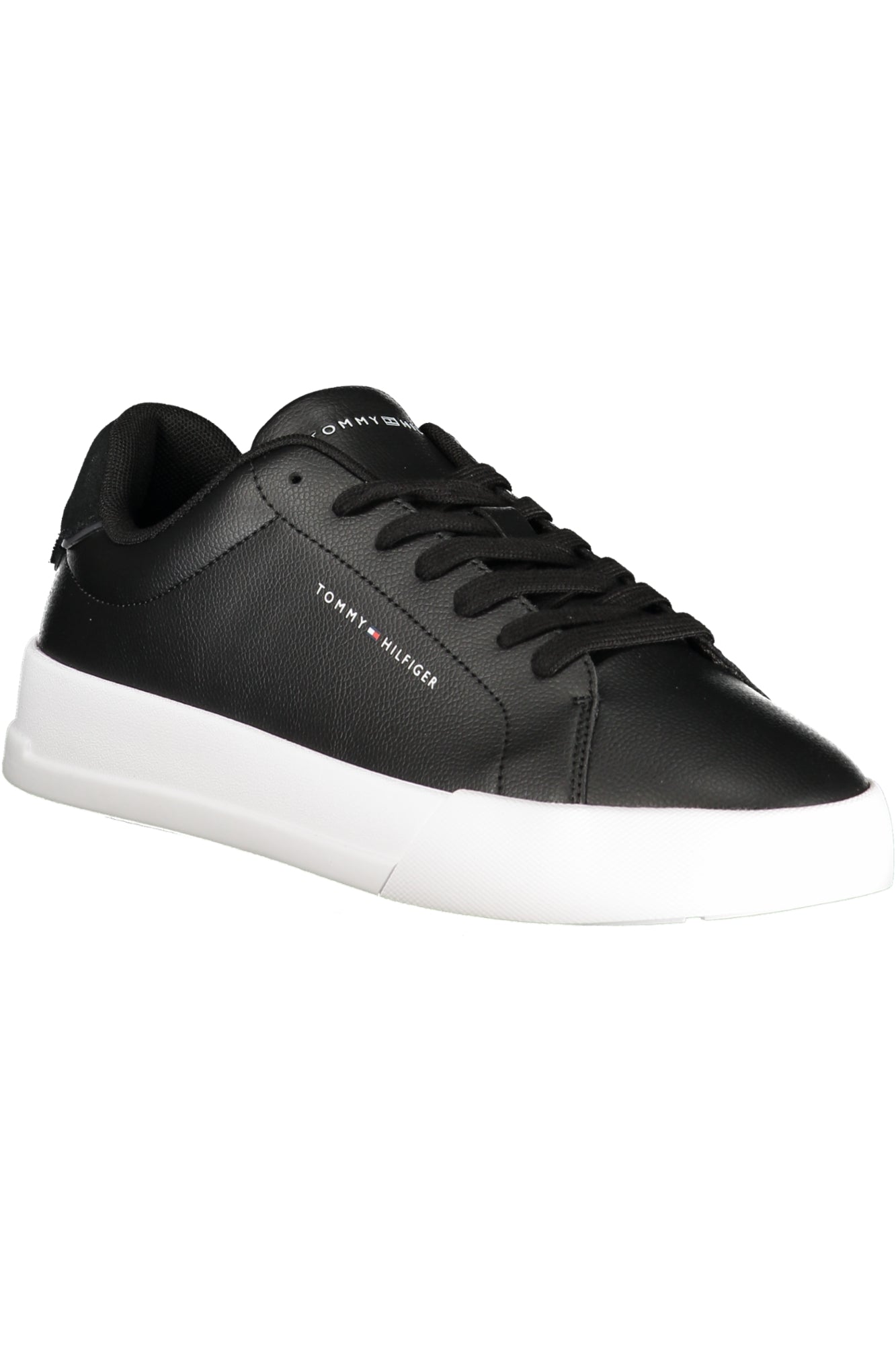 TOMMY HILFIGER MEN'S BLACK SPORTS SHOES