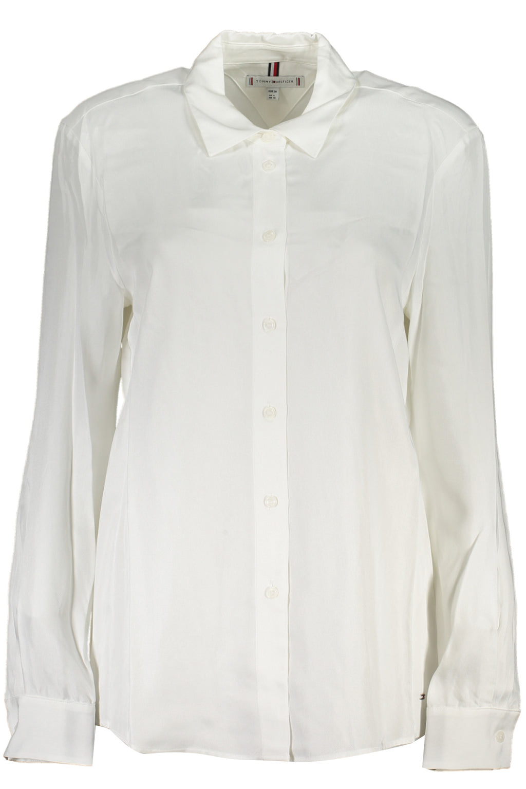 TOMMY HILFIGER WOMEN'S LONG SLEEVE SHIRT WHITE