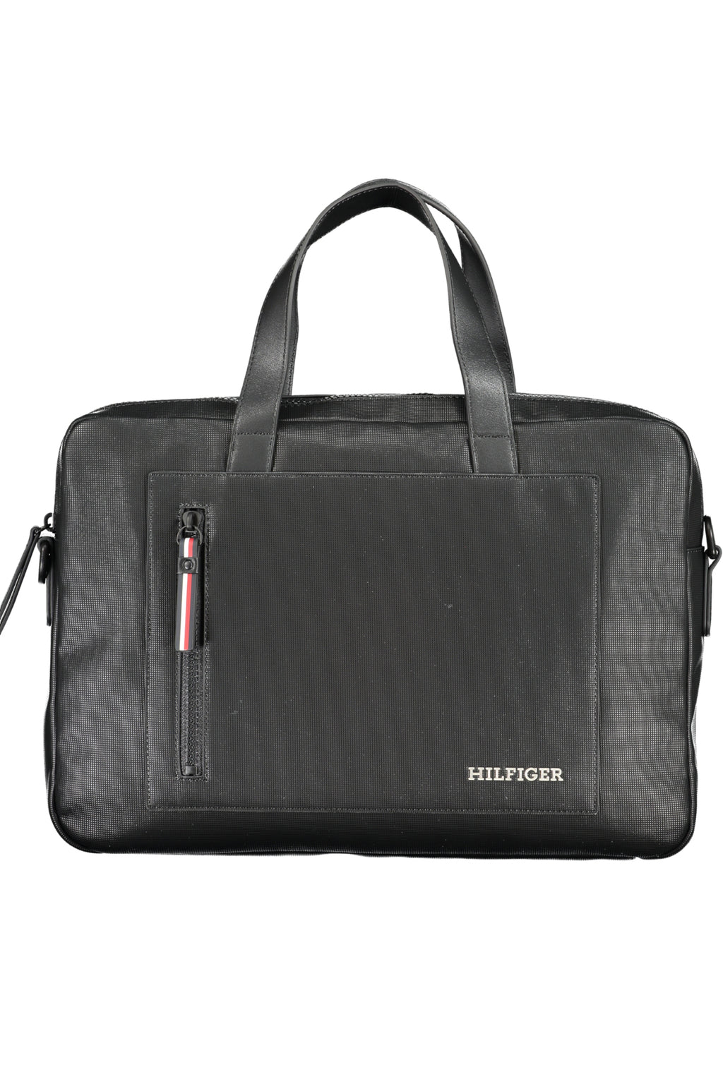 TOMMY HILFIGER BLACK MAN BRIEFCASE