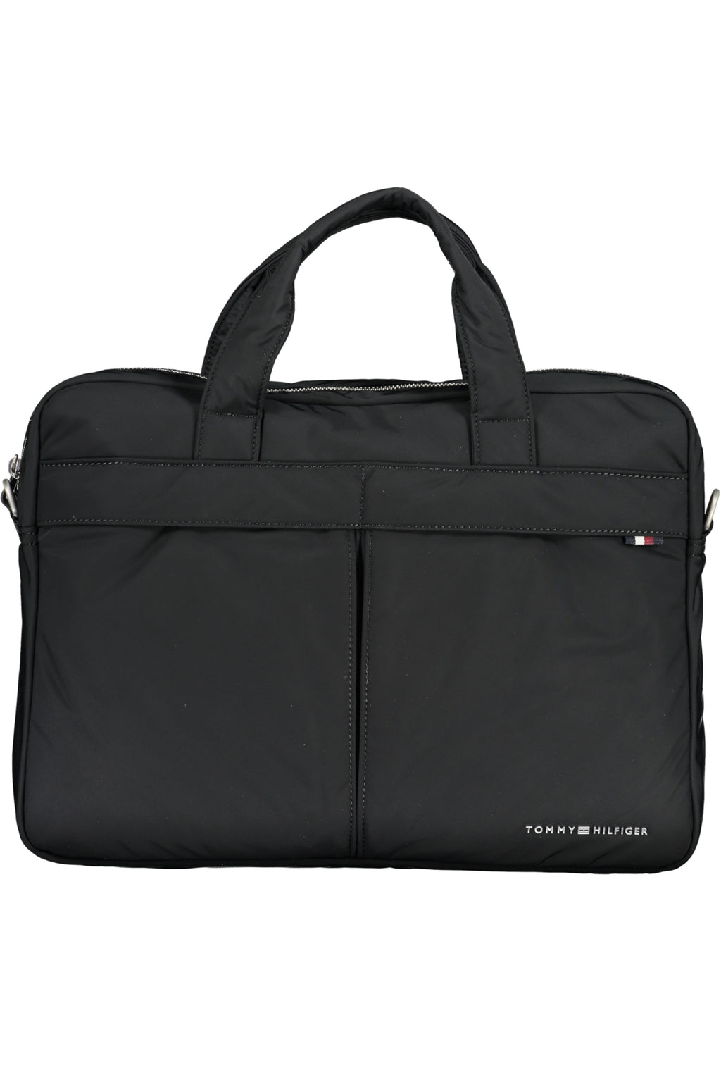 TOMMY HILFIGER BLACK MAN BRIEFCASE