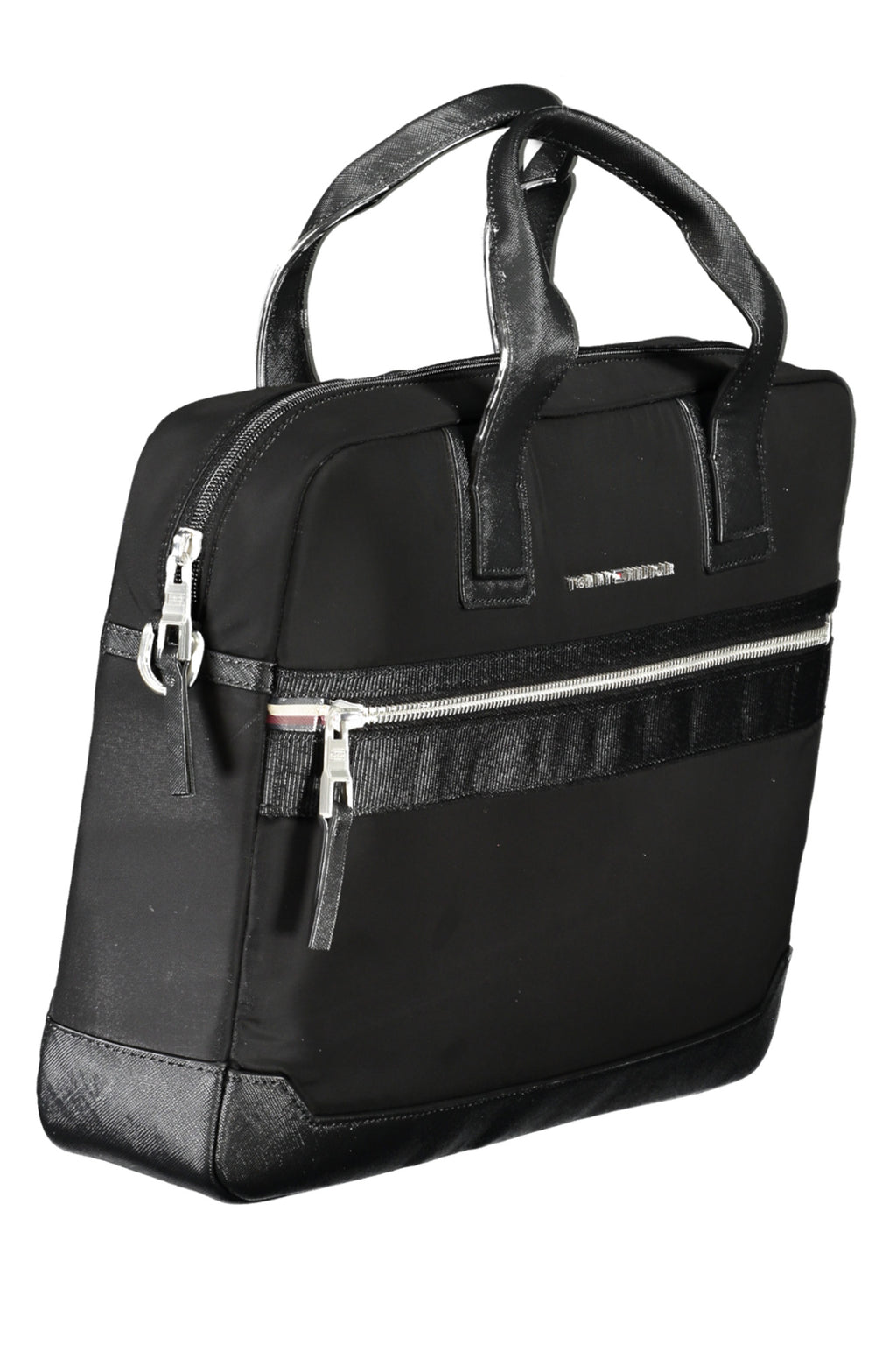 TOMMY HILFIGER BLACK MAN BRIEFCASE