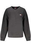 TOMMY HILFIGER SWEATSHIRT WITHOUT ZIP WOMEN BLACK