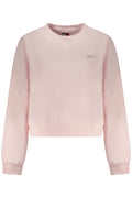 TOMMY HILFIGER WOMEN'S PINK ZIP-UP SWEATSHIRT