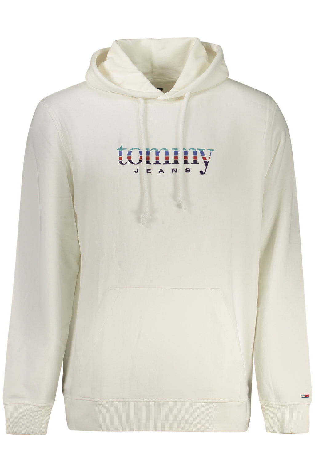 TOMMY HILFIGER MEN'S ZIP-UP SWEATSHIRT WHITE