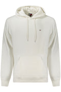 TOMMY HILFIGER MEN'S ZIP-UP SWEATSHIRT WHITE