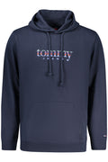 TOMMY HILFIGER MEN'S BLUE ZIP-UP SWEATSHIRT