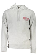 TOMMY HILFIGER MEN'S ZIP-UP SWEATSHIRT GREY