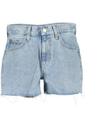 TOMMY HILFIGER JEANS SHORT WOMEN BLUE