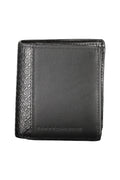 TOMMY HILFIGER BLACK MEN'S WALLET