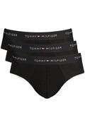 TOMMY HILFIGER MEN'S BLACK BRIEFS