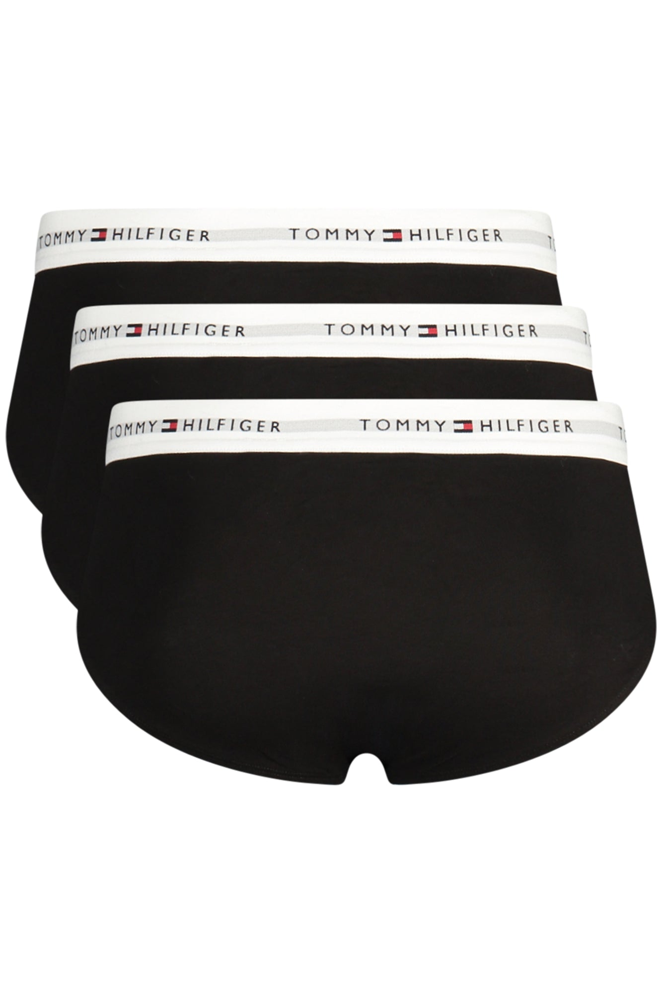 TOMMY HILFIGER MEN'S BLACK BRIEFS