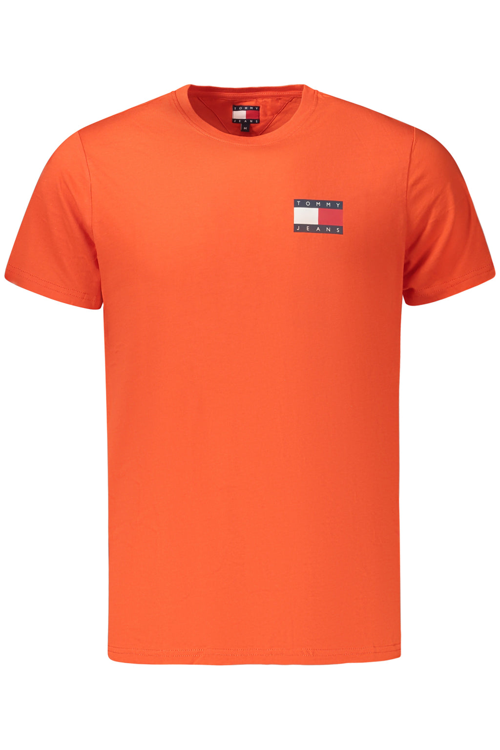 TOMMY HILFIGER MEN'S SHORT-SLEEVE T-SHIRT ORANGE