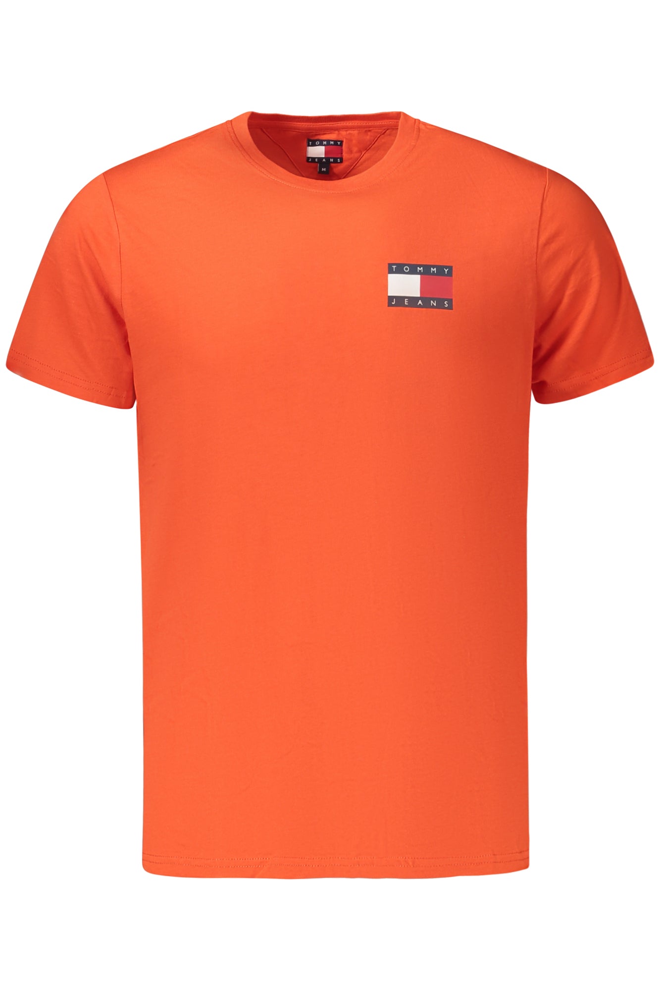 TOMMY HILFIGER MEN'S SHORT-SLEEVE T-SHIRT ORANGE