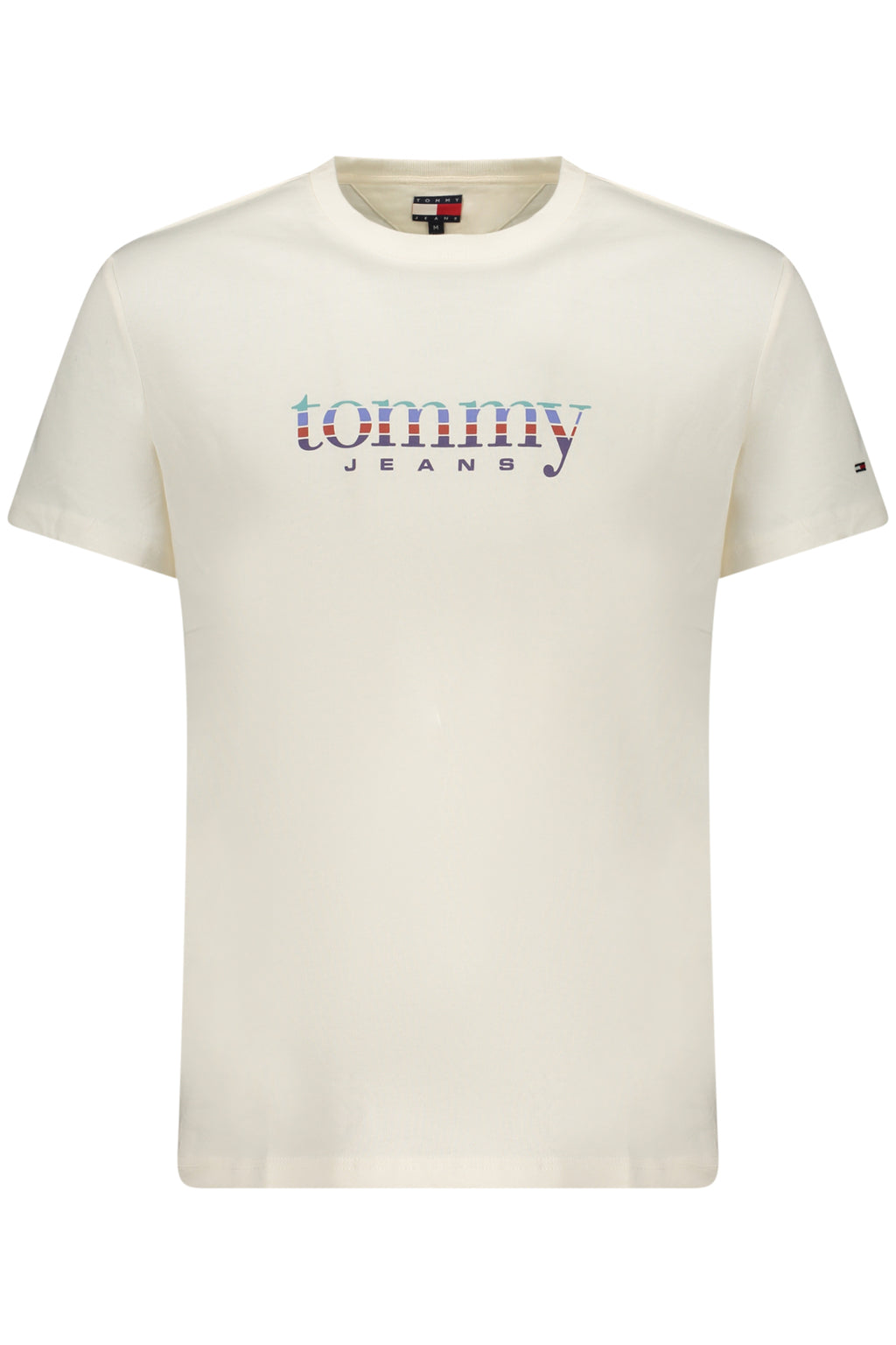TOMMY HILFIGER MEN'S SHORT-SLEEVE T-SHIRT WHITE