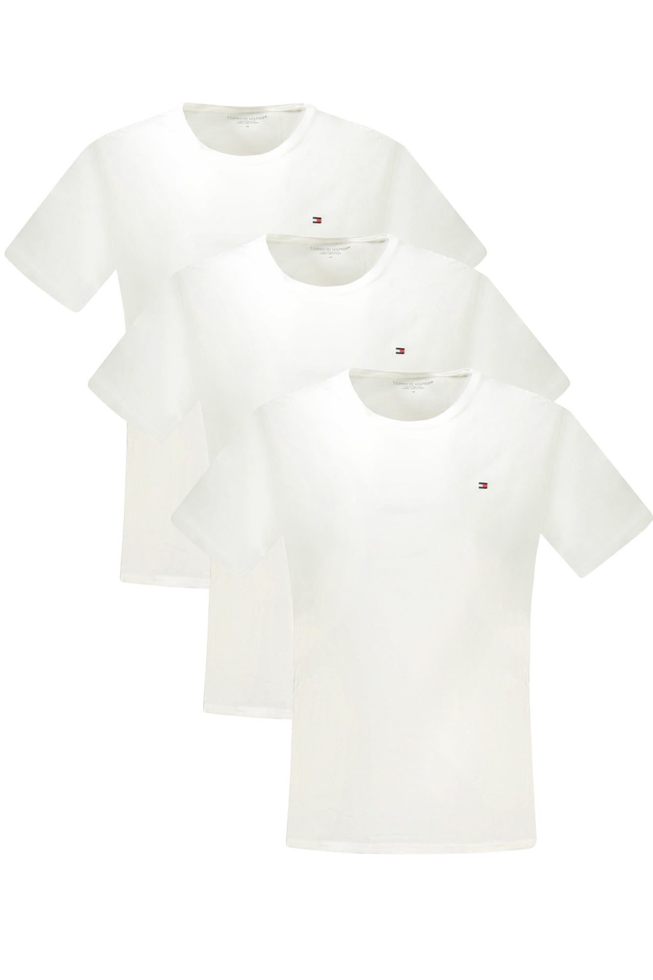 TOMMY HILFIGER SHORT SLEEVE T-SHIRT MEN WHITE