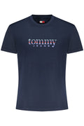 TOMMY HILFIGER MEN'S SHORT-SLEEVE T-SHIRT BLUE