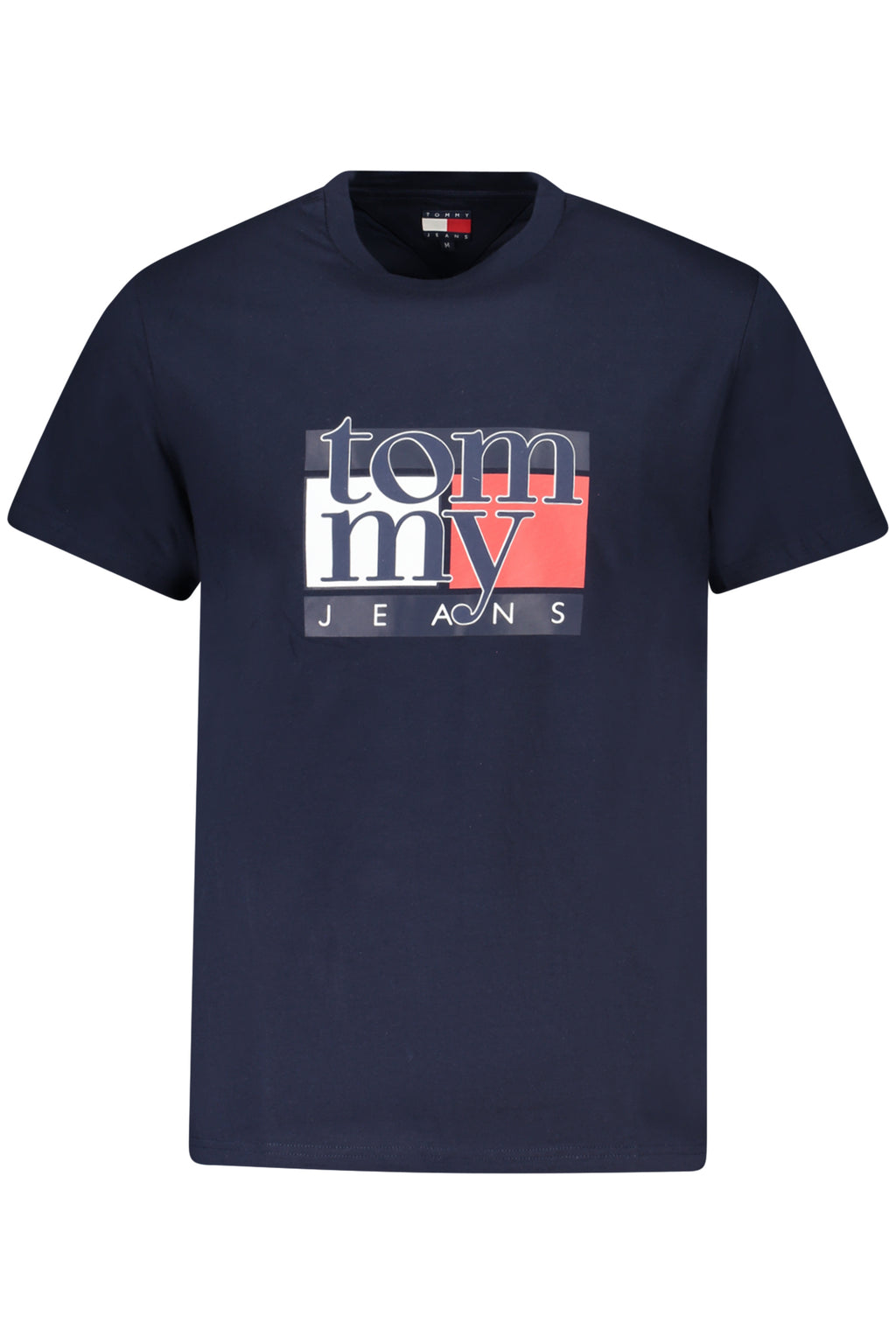 TOMMY HILFIGER MEN'S SHORT-SLEEVE T-SHIRT BLUE