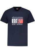 TOMMY HILFIGER MEN'S SHORT-SLEEVE T-SHIRT BLUE