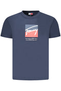 TOMMY HILFIGER MEN'S SHORT-SLEEVE T-SHIRT BLUE