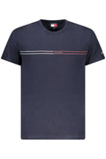 TOMMY HILFIGER MEN'S SHORT SLEEVE T-SHIRT BLUE