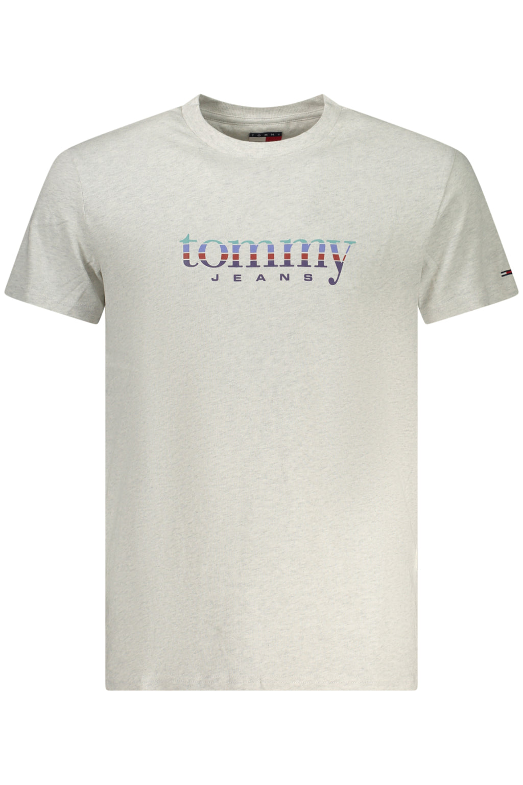 TOMMY HILFIGER MEN'S SHORT-SLEEVE T-SHIRT GREY