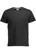 TOMMY HILFIGER SHORT SLEEVE T-SHIRT MEN BLACK