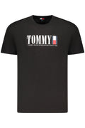 TOMMY HILFIGER MEN'S SHORT-SLEEVE T-SHIRT BLACK