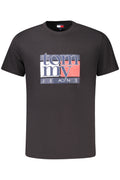 TOMMY HILFIGER MEN'S SHORT-SLEEVE T-SHIRT BLACK