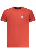 TOMMY HILFIGER MEN'S SHORT-SLEEVED T-SHIRT, RED