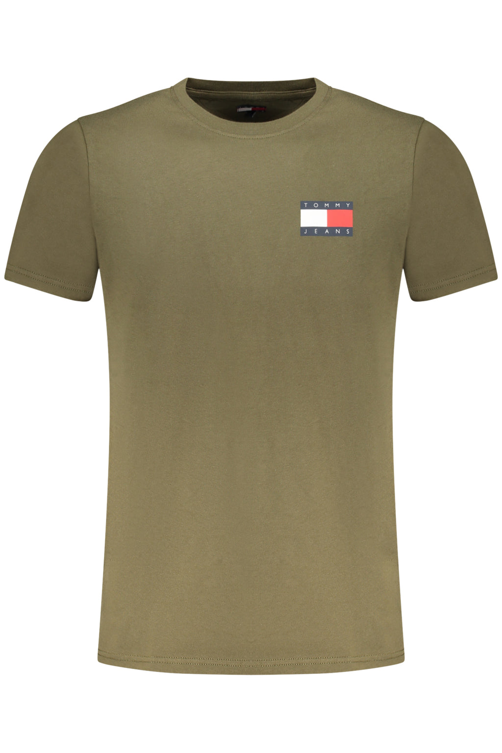 TOMMY HILFIGER MEN'S SHORT-SLEEVED T-SHIRT GREEN