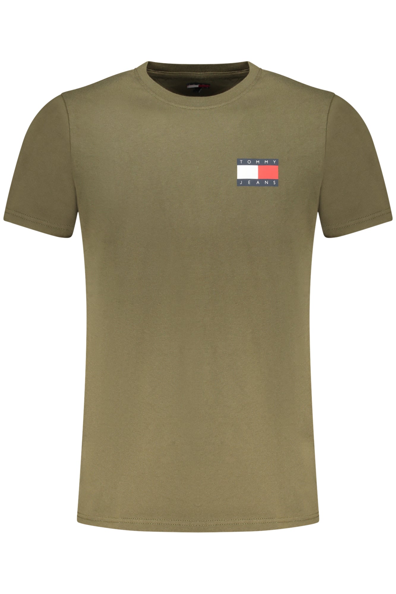 TOMMY HILFIGER MEN'S SHORT-SLEEVED T-SHIRT GREEN