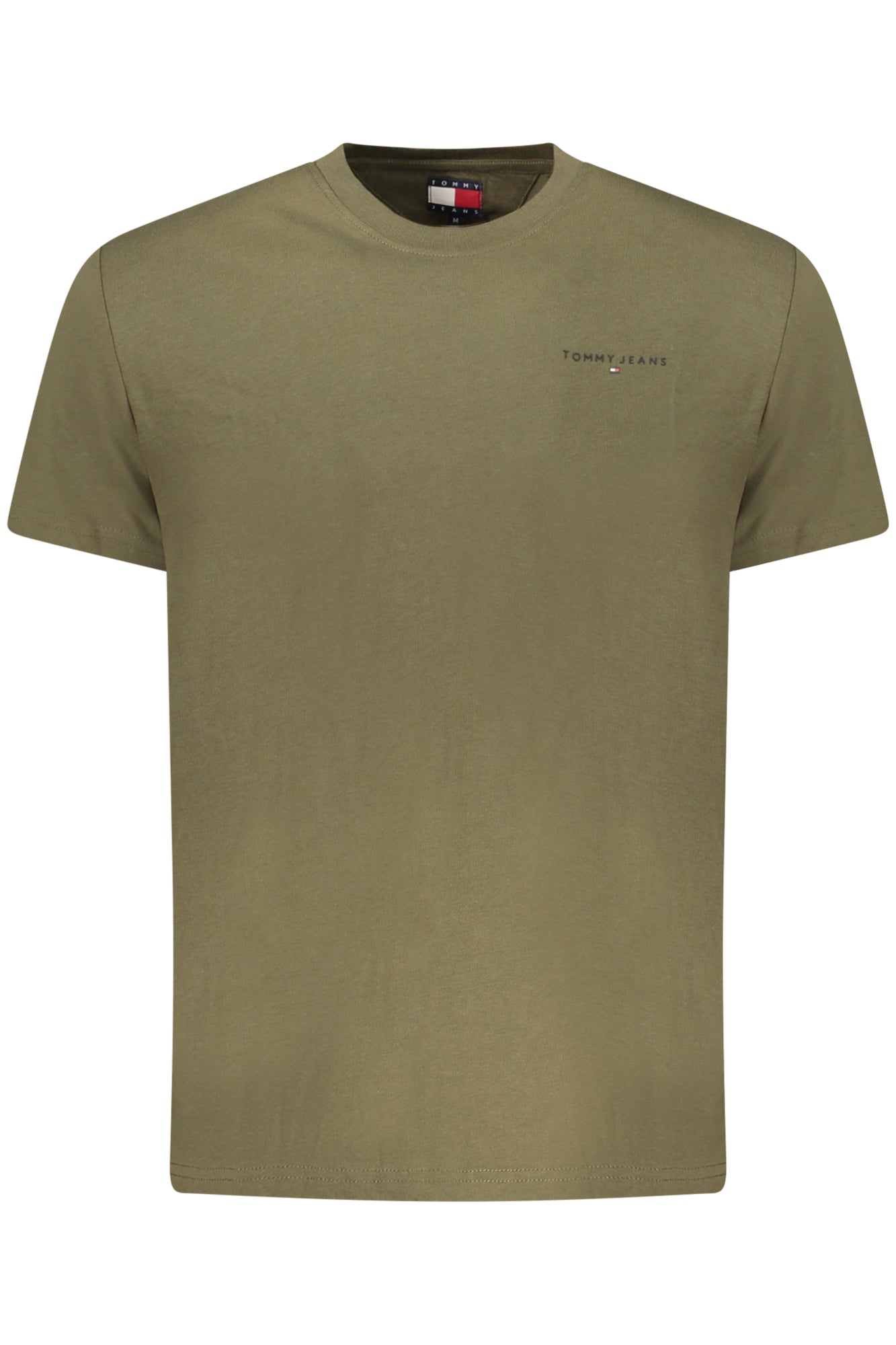 TOMMY HILFIGER MEN'S SHORT-SLEEVED T-SHIRT GREEN