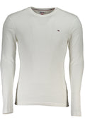 TOMMY HILFIGER MEN'S LONG SLEEVE T-SHIRT WHITE