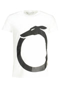 TRUSSARDI SHORT SLEEVED T-SHIRT MEN'S WHITE