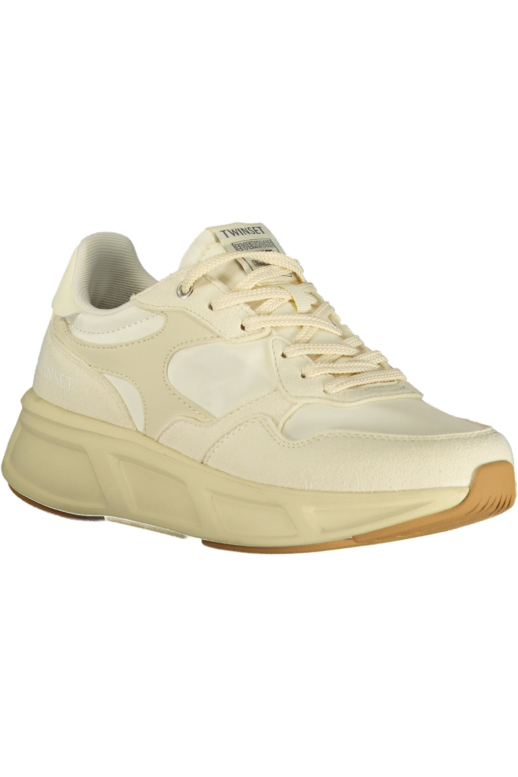 TWINSET WOMEN'S BEIGE SPORTS SHOES