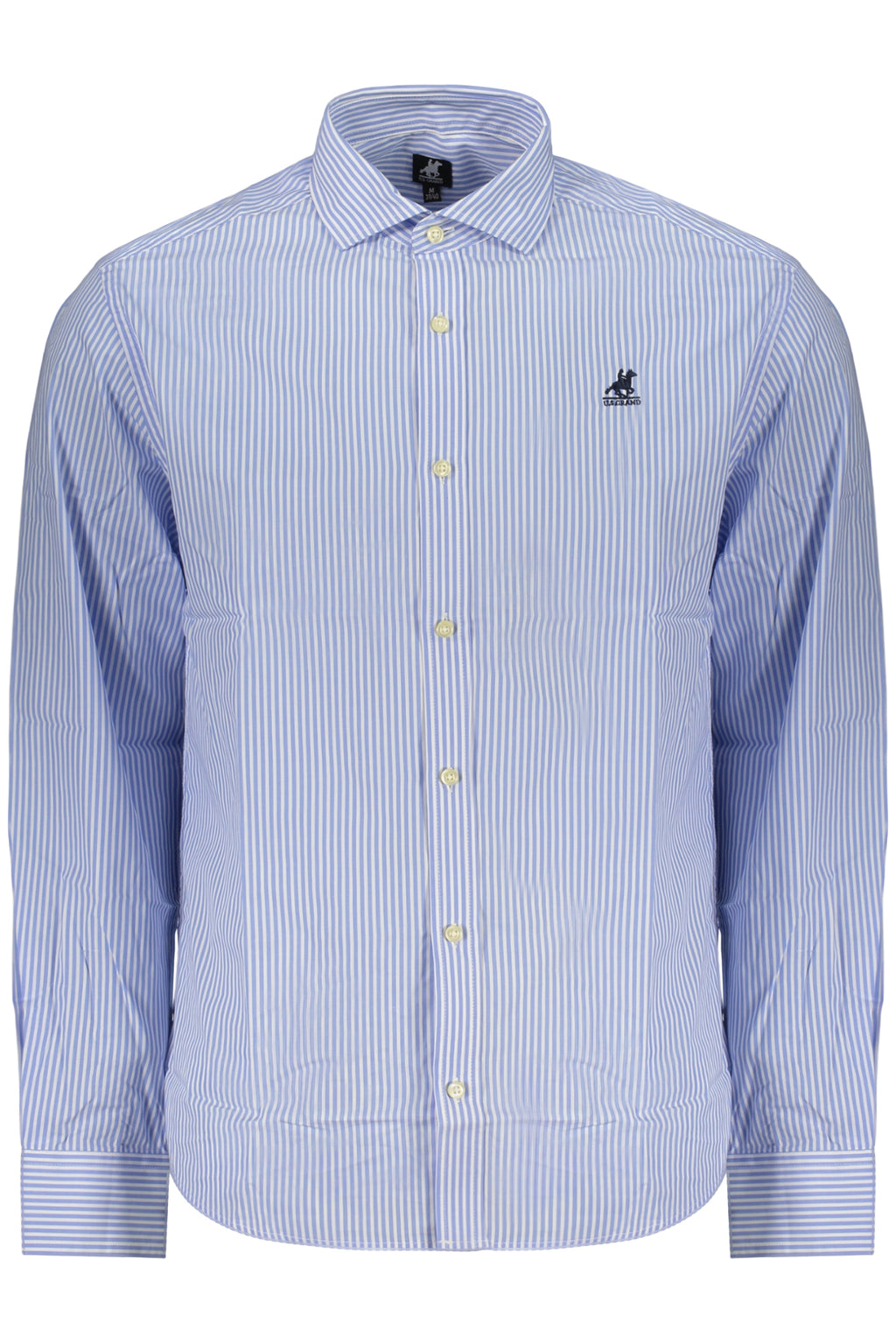 US GRAND MEN'S LONG-SLEEVED SHIRT, BLUE