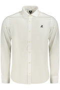 US GRAND MEN'S LONG-SLEEVED WHITE SHIRT