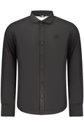 US GRAND MEN'S BLACK LONG-SLEEVED SHIRT