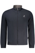 US GRAND MEN'S BLUE ZIP-UP SWEATSHIRT
