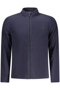 US GRAND MEN'S BLUE ZIP-UP SWEATSHIRT