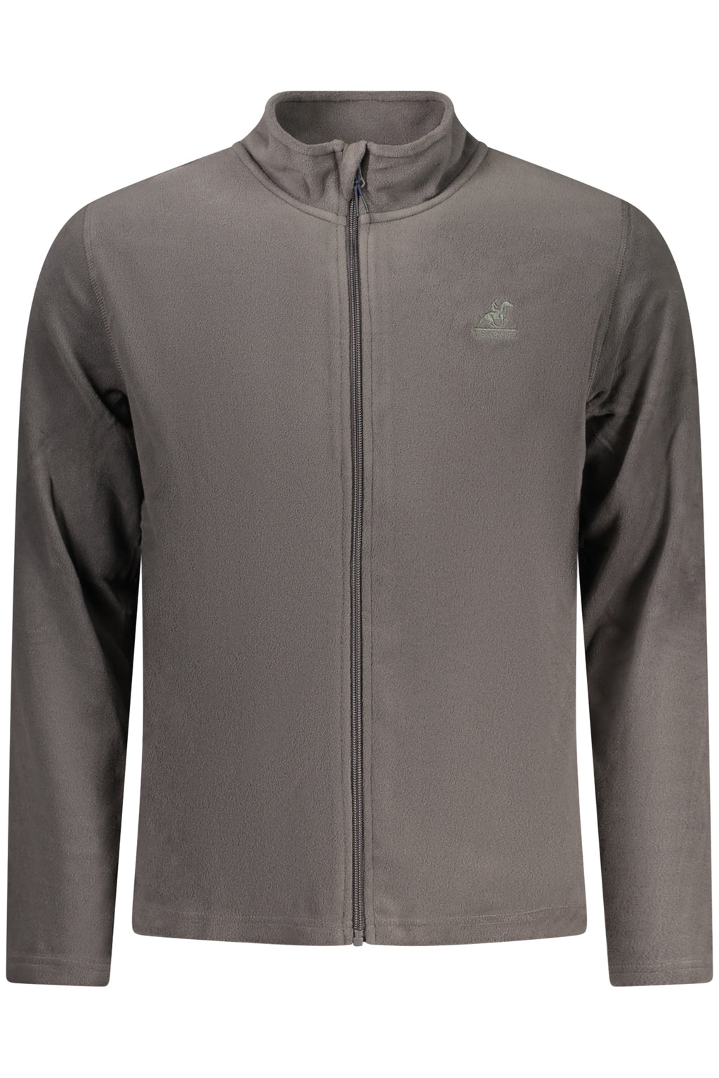 US GRAND MEN'S GRAY ZIP-UP SWEATSHIRT