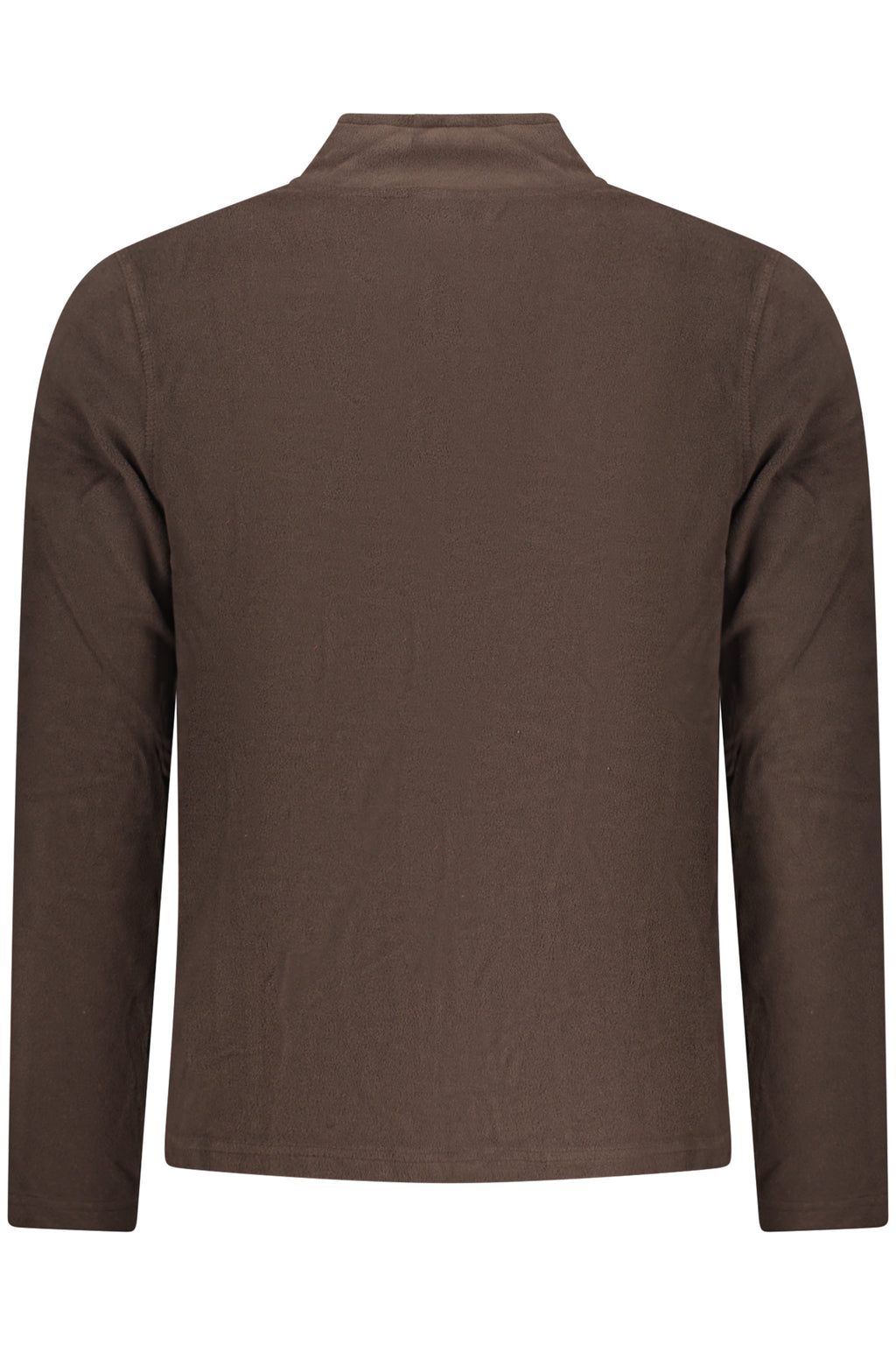 US GRAND MEN'S BROWN ZIP-UP SWEATSHIRT