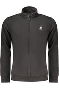 US GRAND MEN'S BLACK ZIP-UP SWEATSHIRT